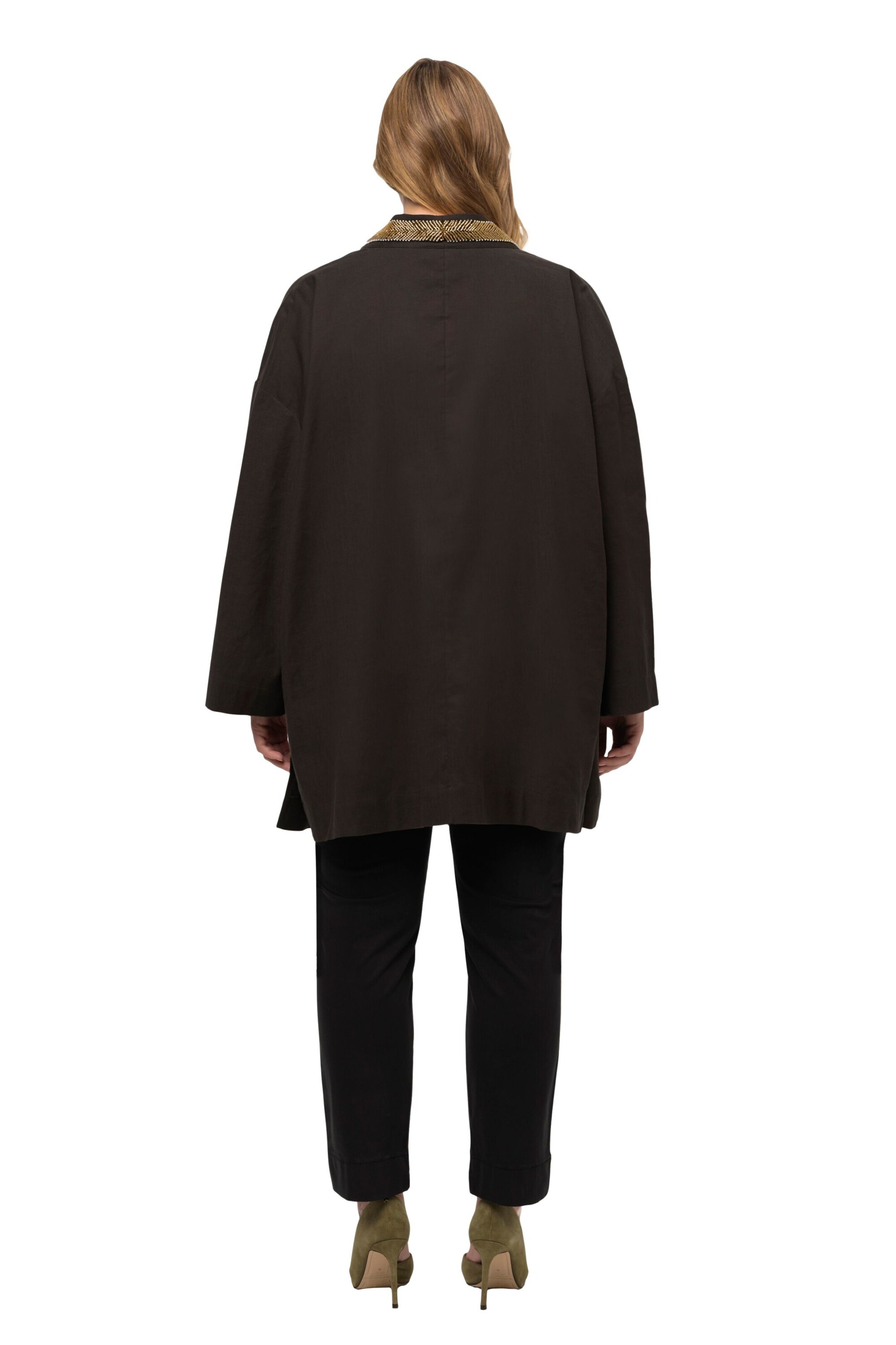 Ulla Popken Kimono in Brown