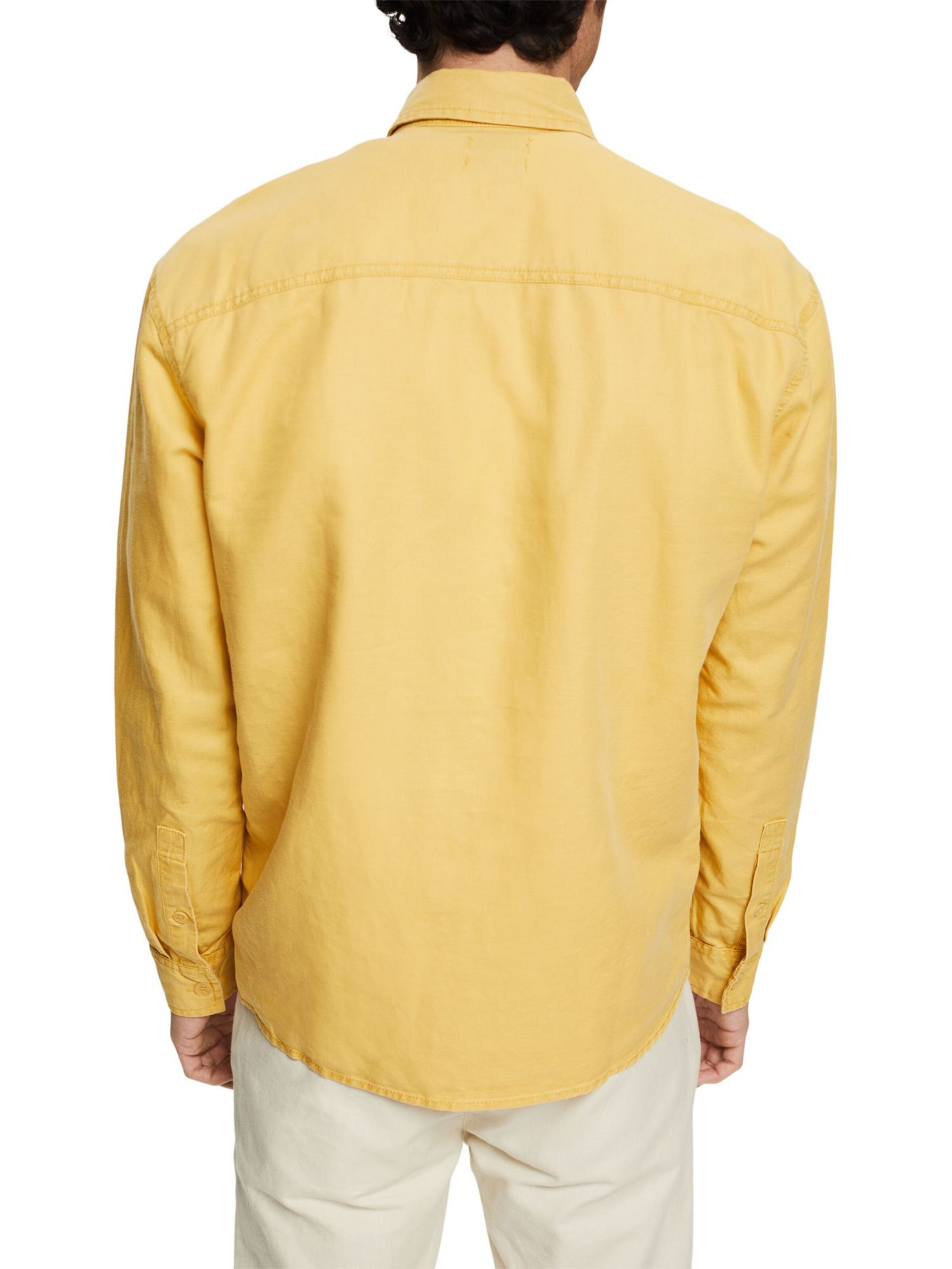 Männer Hemden ESPRIT Hemd in Gelb - XS93752