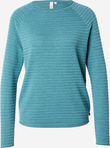 Pull-over QS en vert : devant