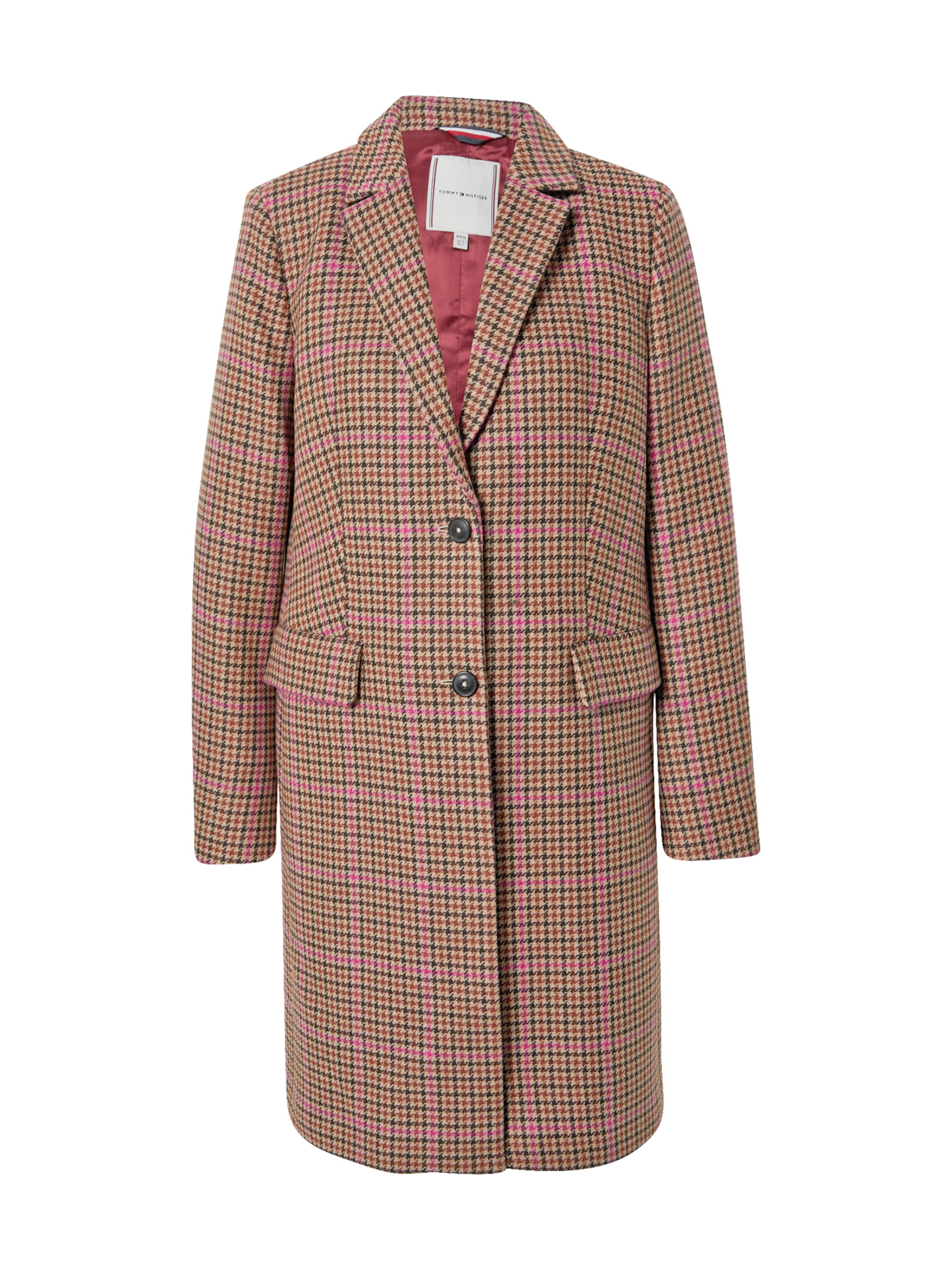Palton de primăvară-toamnă de la TOMMY HILFIGER pe maro: față