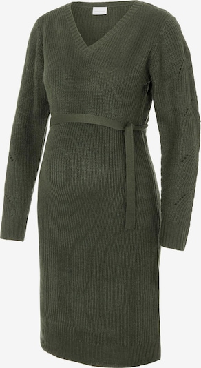 MAMALICIOUS Knitted dress 'Lina' in Dark green, Item view