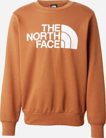 Sweat-shirt 'EASY' THE NORTH FACE en marron : devant