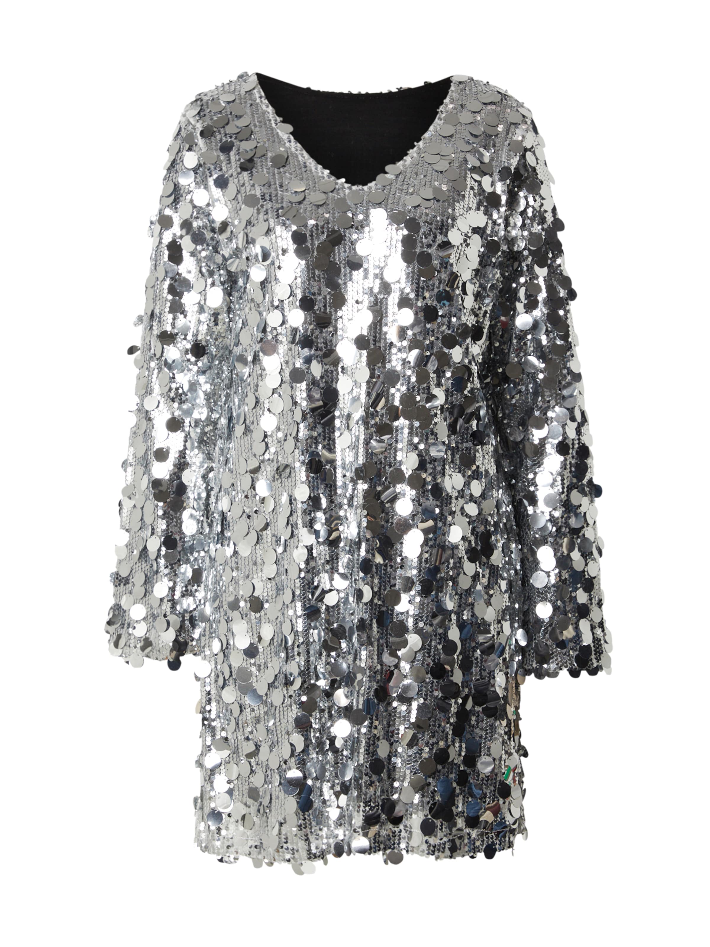 Moves Coctailkjole i sølv: forside