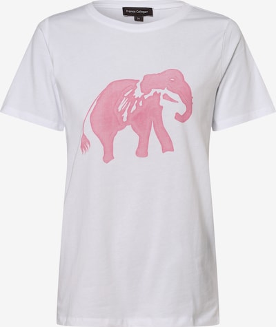 Franco Callegari T-Shirt in altrosa / weiß, Produktansicht