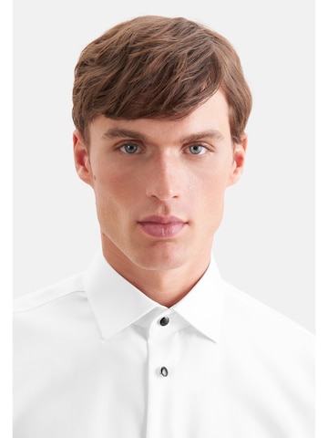 SEIDENSTICKER Regular fit Button Up Shirt in White