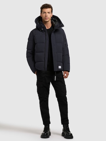 khujo - Casaco de inverno 'Bard' em azul