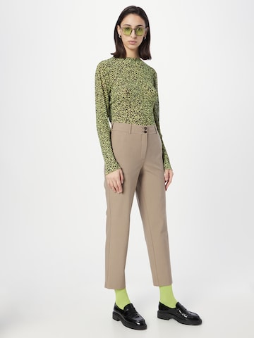 Regular Pantalon chino 'Daphne' FIVEUNITS en beige : devant