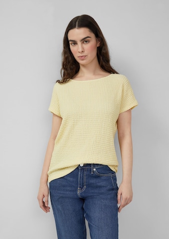 s.Oliver - Camiseta en amarillo: frente
