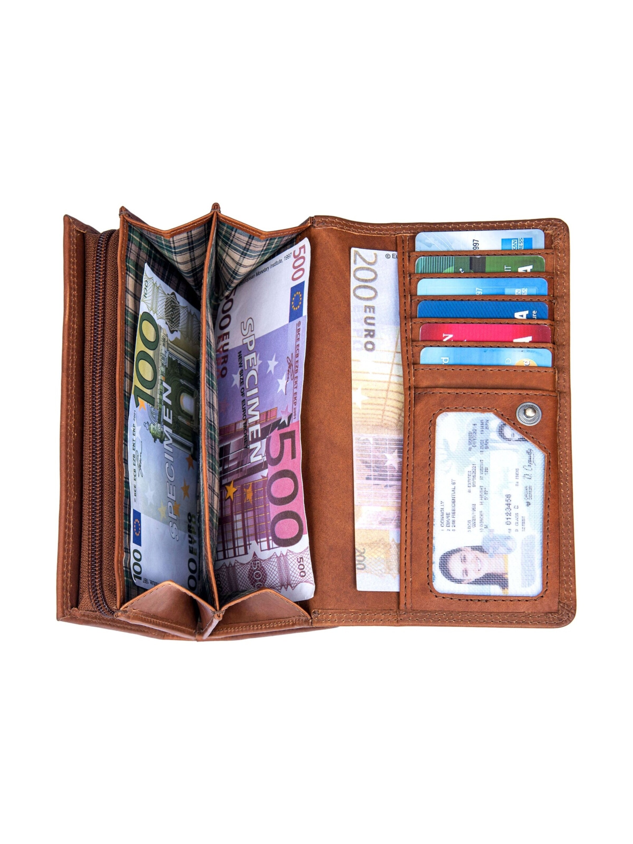 Benthill Wallet in Brown