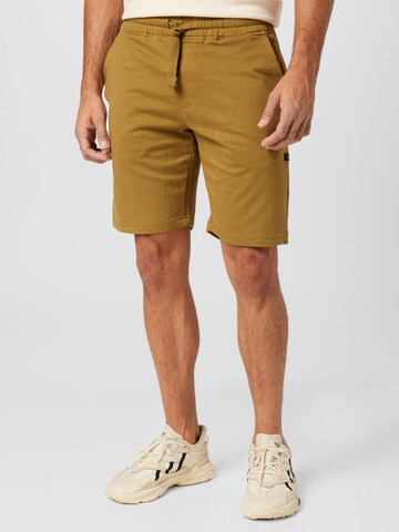 BLEND Regular Shorts in Grün: Vorderseite