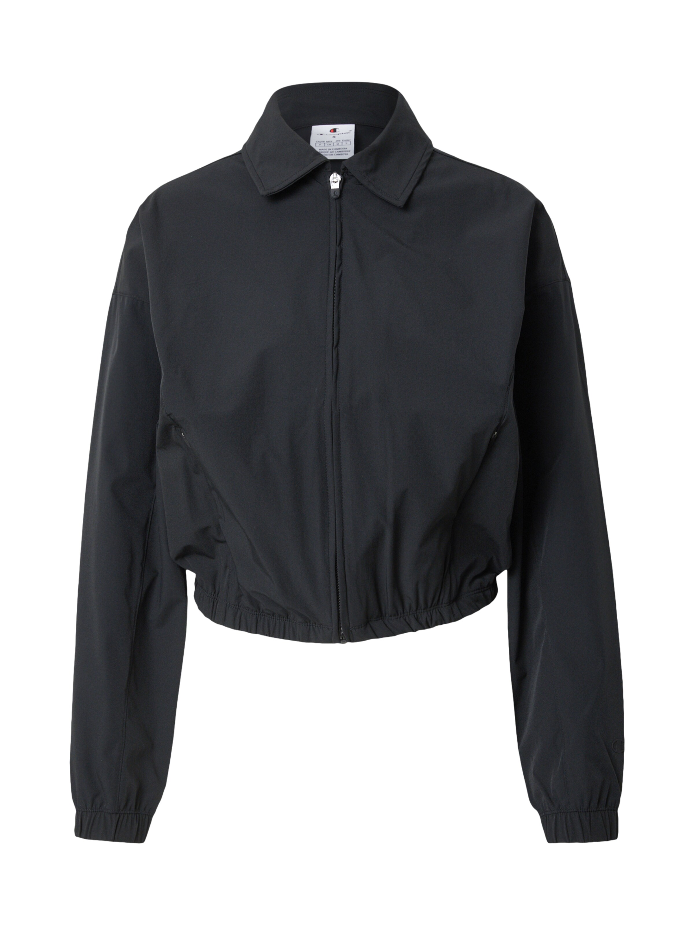 Champion Authentic Athletic Apparel Jacke in Schwarz: Vorderseite