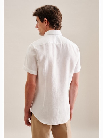 SEIDENSTICKER Slim fit Overhemd in Wit