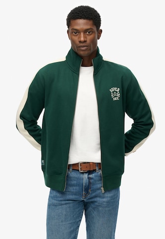 Veste de survêtement 'Athletic Club' Superdry en vert
