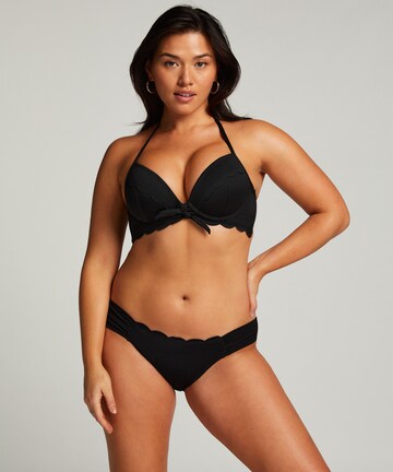 Hunkemöller Push-up Bikini felső - fekete: elől