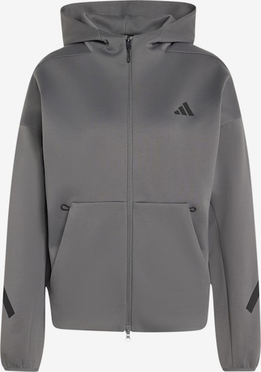ADIDAS SPORTSWEAR Sports sweat jacket 'Z.N.E.' in XXS in Dark grey / Black, Item view