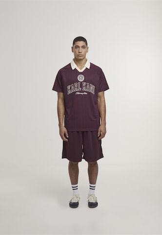 Karl Kani Shirt 'Heritage' in Rood