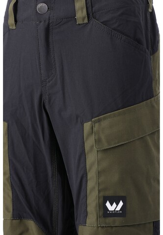 Whistler Regular Workout Pants 'Romning' in Green