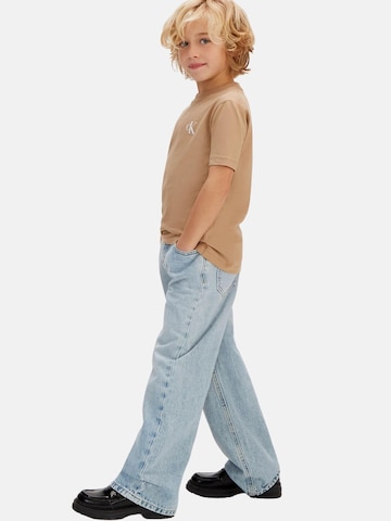Maglietta di Calvin Klein Kids in marrone