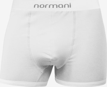 Boxers normani en blanc : devant