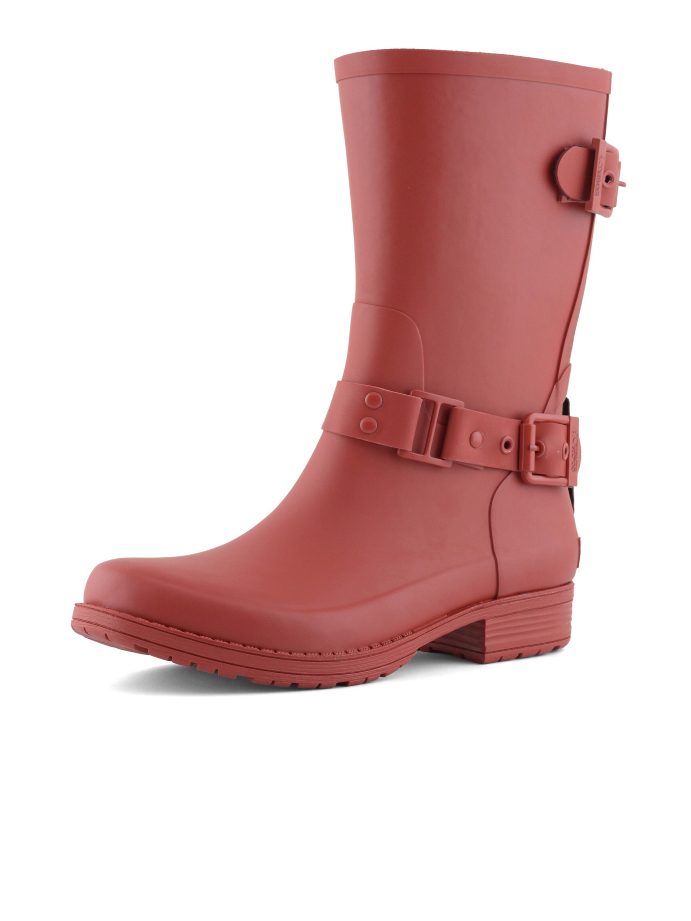Stivale di gomma 'Wellies' di COLORS OF CALIFORNIA in rosso: frontale