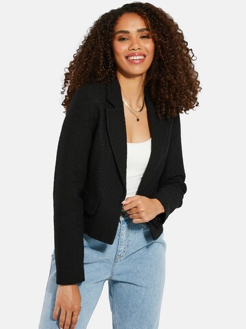 Blazer Threadbare en noir : devant