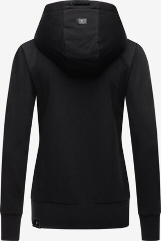 Ragwear Zip-Up Hoodie 'Paya' in Black