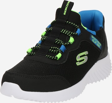 SKECHERS Sneakers 'BOUNDER - BRISK-BURST' in Zwart: voorkant