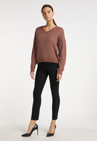 Pull-over usha BLACK LABEL en bronze