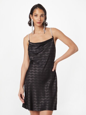 GLAMOROUS Cocktail Dress in Black: front