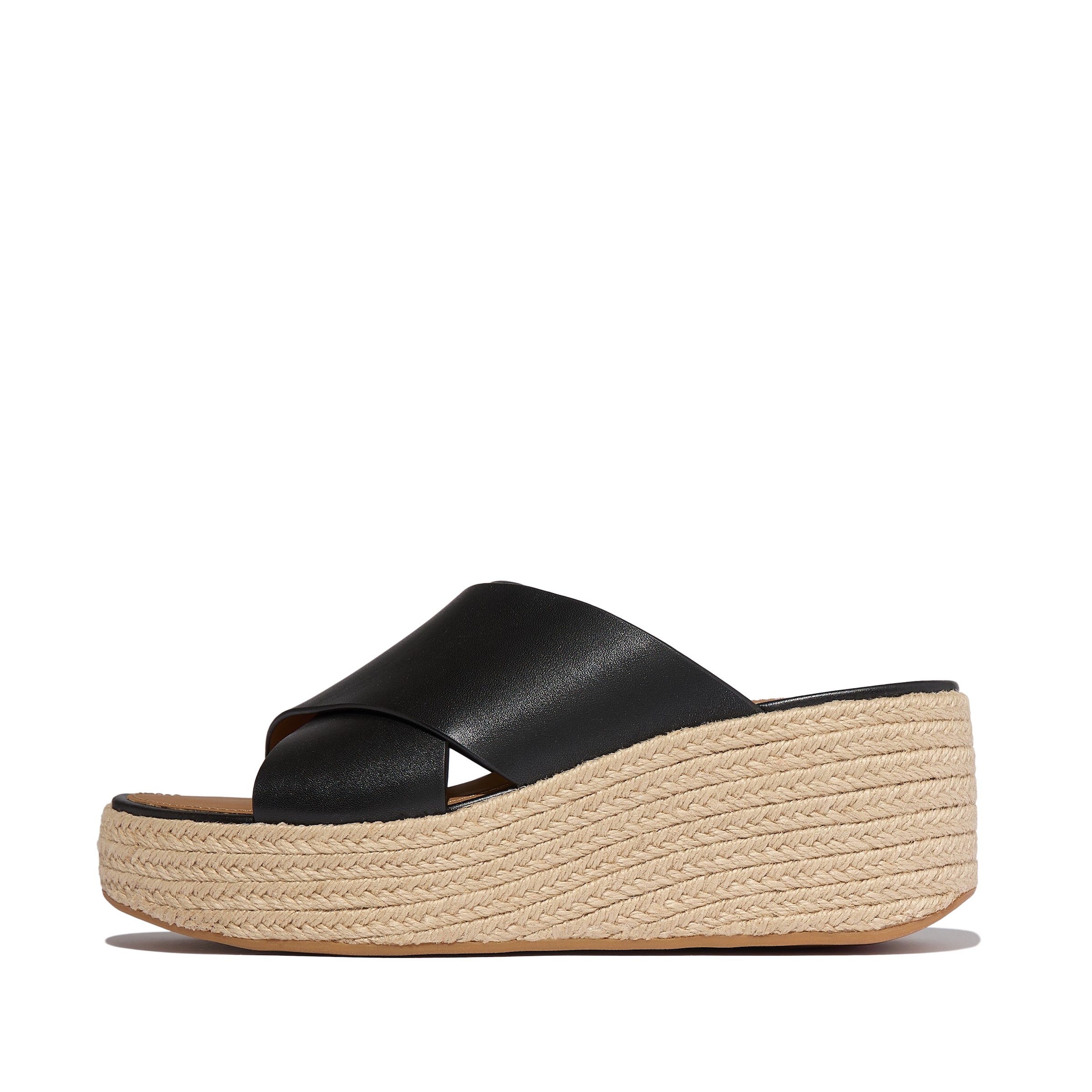FitFlop Clogs in Black: front