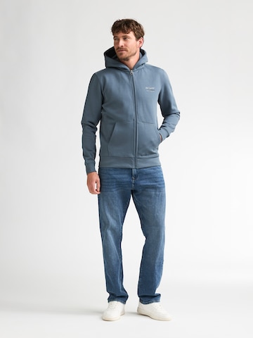 Petrol Industries Zip-Up Hoodie in Blue