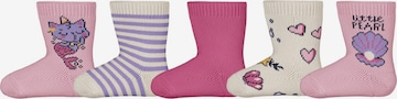 Chaussettes 'VULLE' NAME IT en rose : devant