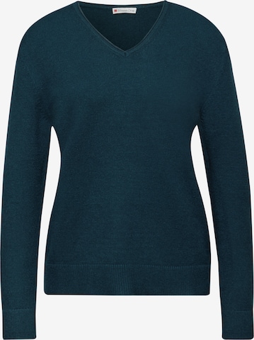 STREET ONE Pullover in Blau: Vorderseite