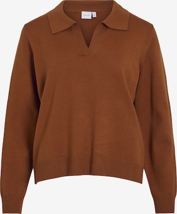 Pullover di VILA in marrone: frontale