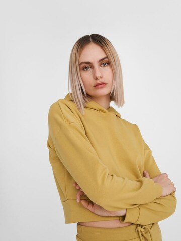 Sweat-shirt 'Lupa' Noisy may en jaune