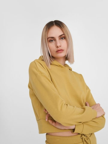 Sweat-shirt 'Lupa' Noisy may en jaune