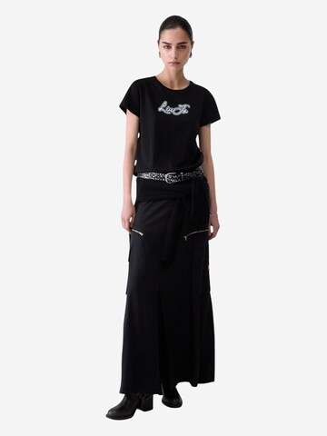 Maglietta 'BASIC T-SHIRT TF6283 JS923' di Liu Jo in nero