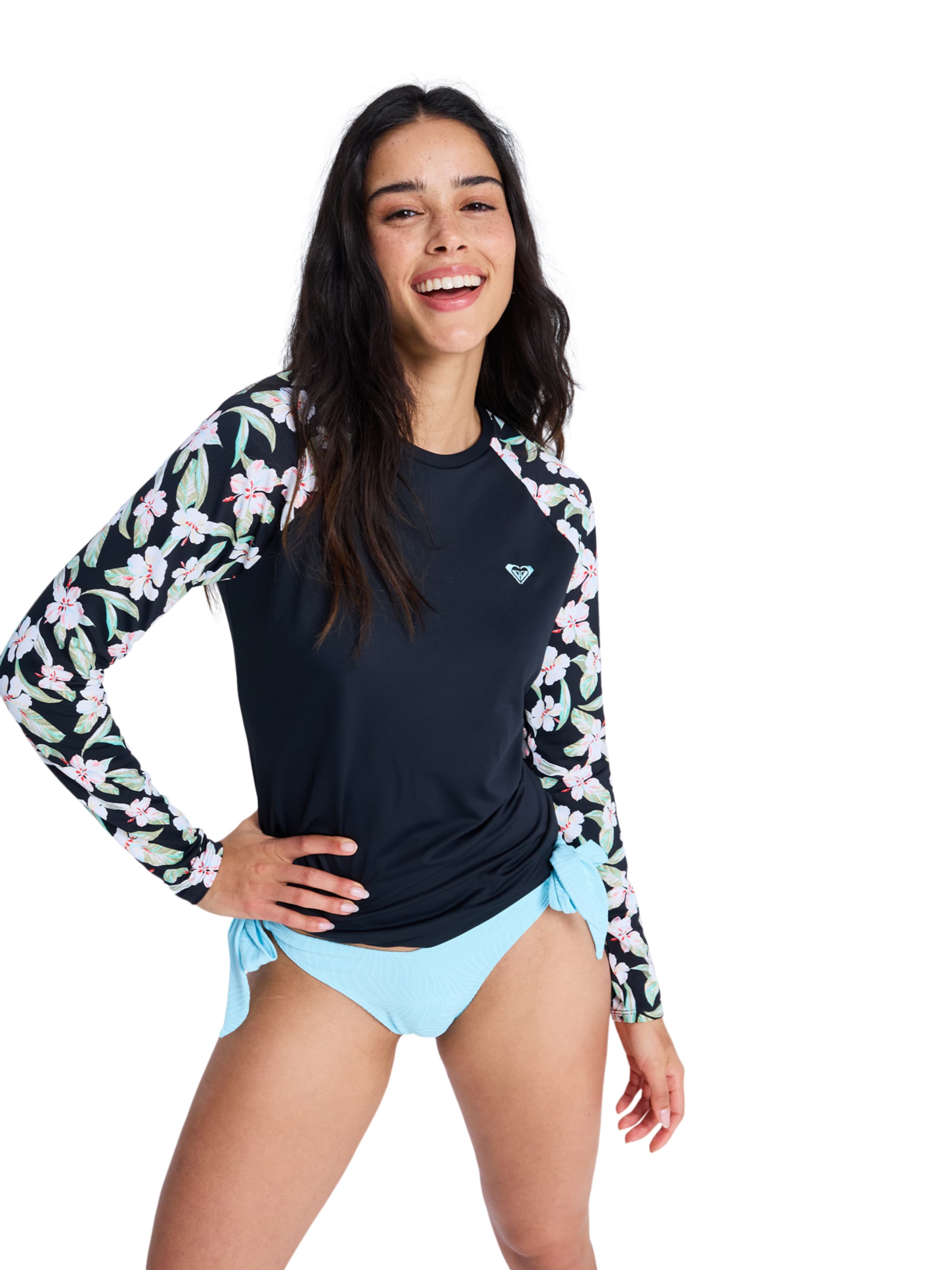 ROXY Performance Shirt in Blue: front