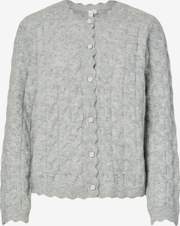 Cardigan 'YASBUBERA' YAS en gris : devant