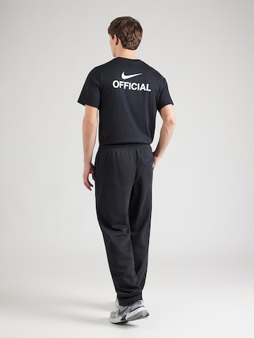 Nike Sportswear Regular Byxa 'CLUB' i svart