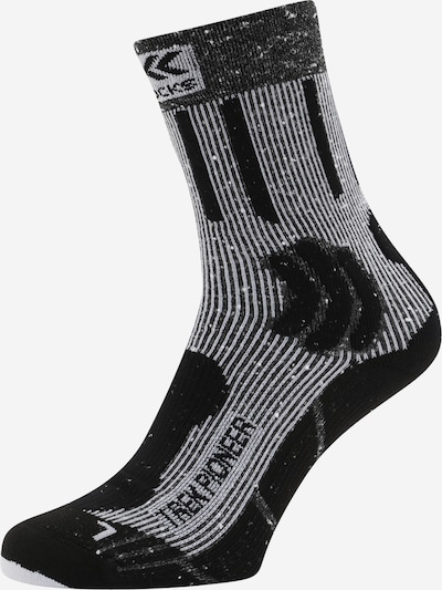 X-SOCKS Chaussettes de sport 'TREK PIONEER' en noir / blanc, Vue avec produit