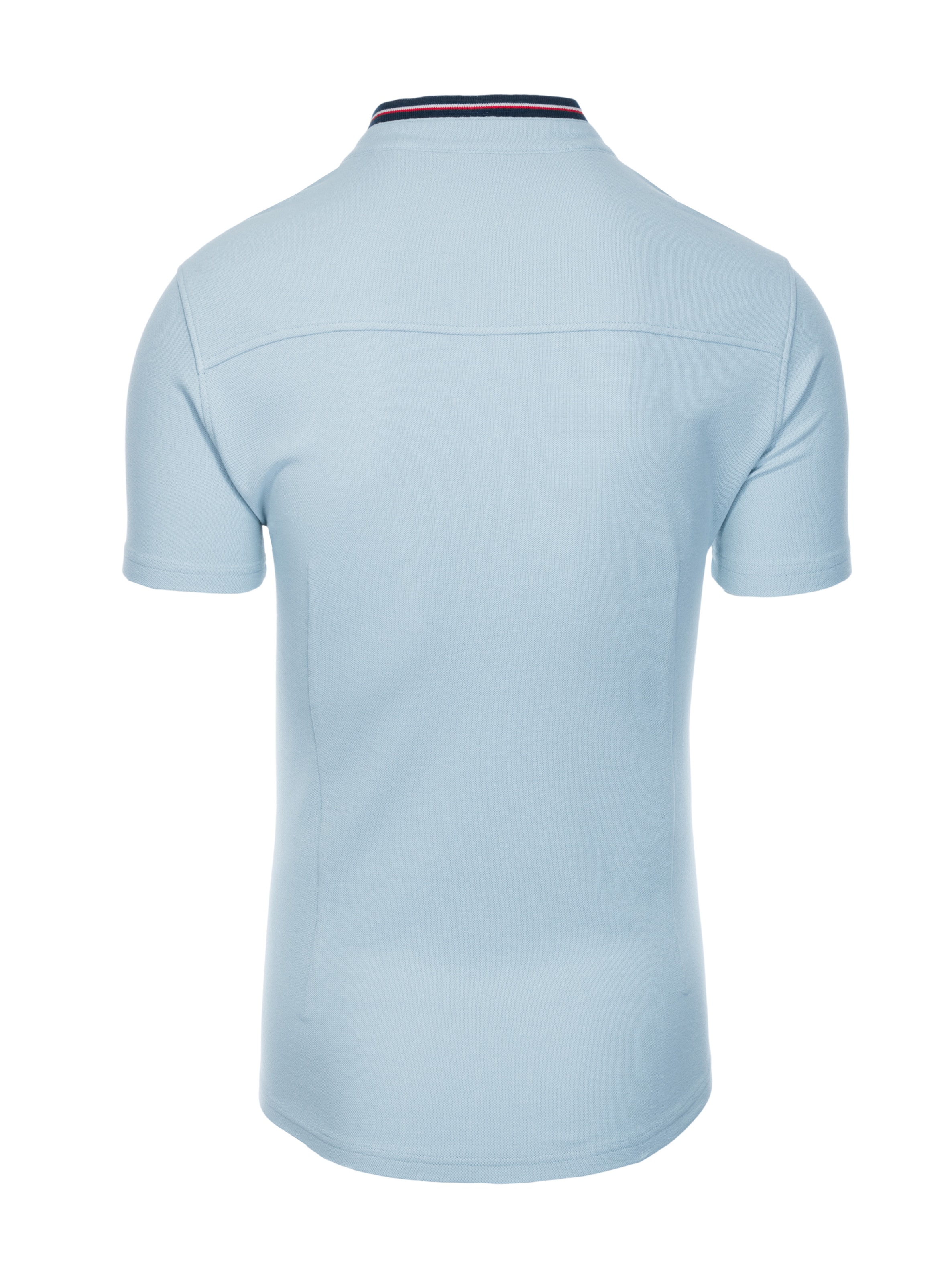 Ombre Slim fit Button Up Shirt 'K543' in Blue