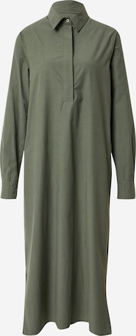 ECOALF Shirt Dress in Green: front