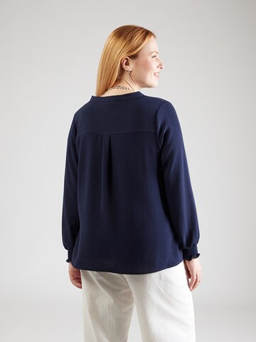 ONLY Carmakoma Bluse 'CARMETTA' in Blau