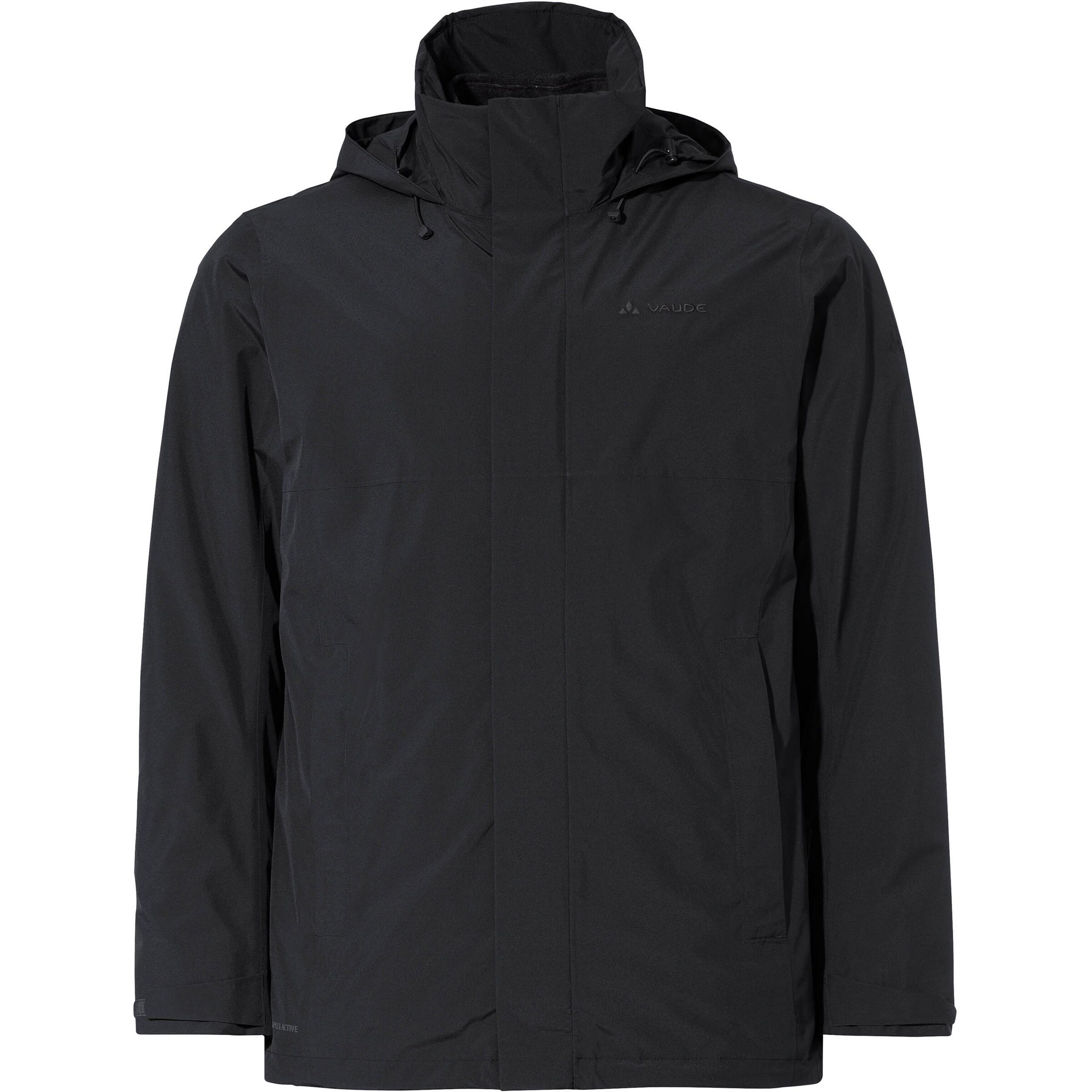 VAUDE Outdoorjacke 'Rosemoor' in Schwarz: Vorderseite