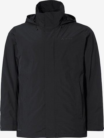 VAUDE Outdoorjacke 'Rosemoor' in Schwarz: Vorderseite