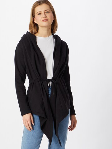 Cardigan Urban Classics en noir : devant