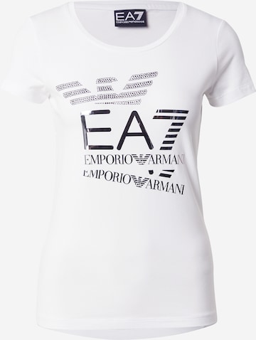 EA7 Emporio Armani Shirt in White: front