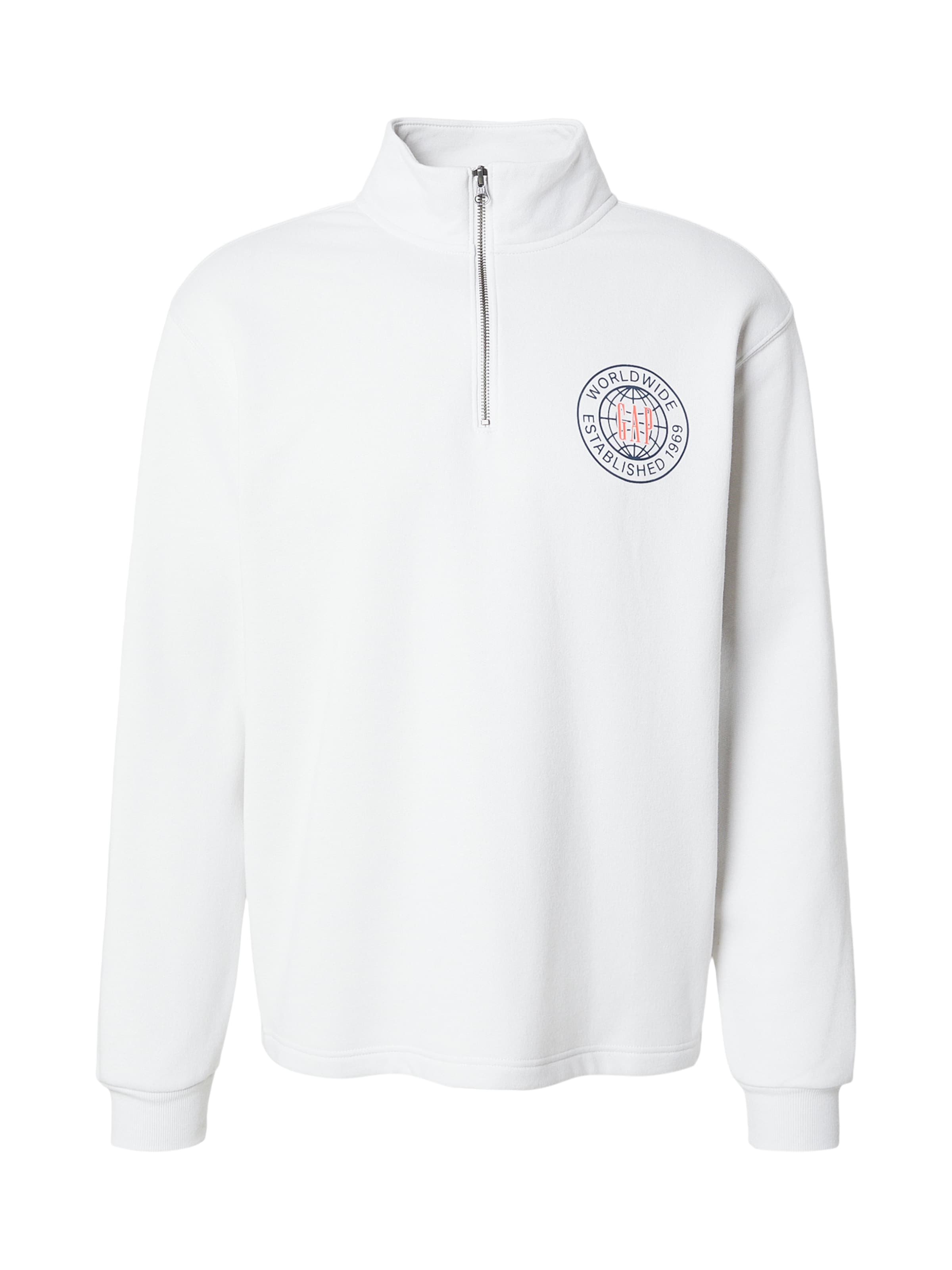 GAP Sweatshirt in Weiß: Vorderseite