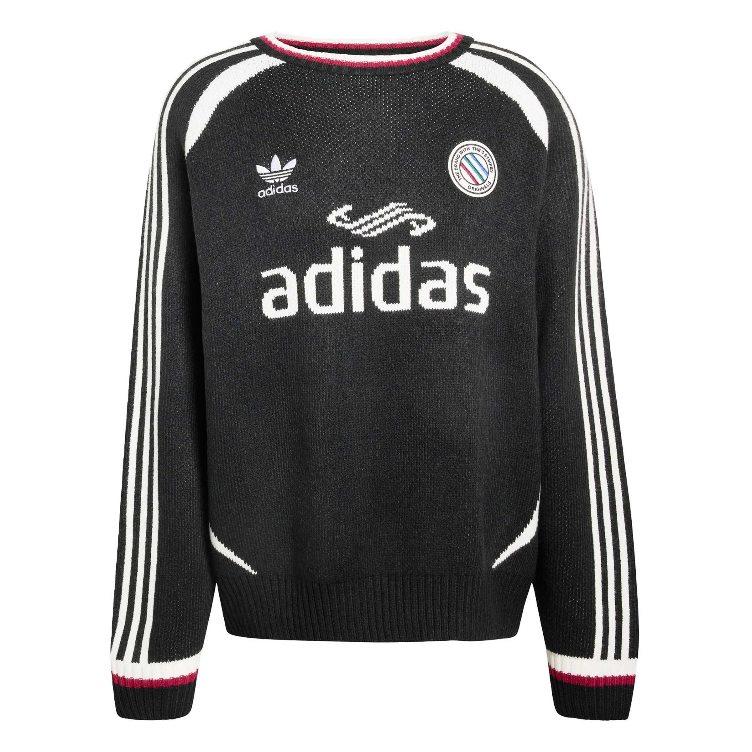 Pullover 'Adicolor Blokecore' di ADIDAS ORIGINALS in nero: frontale